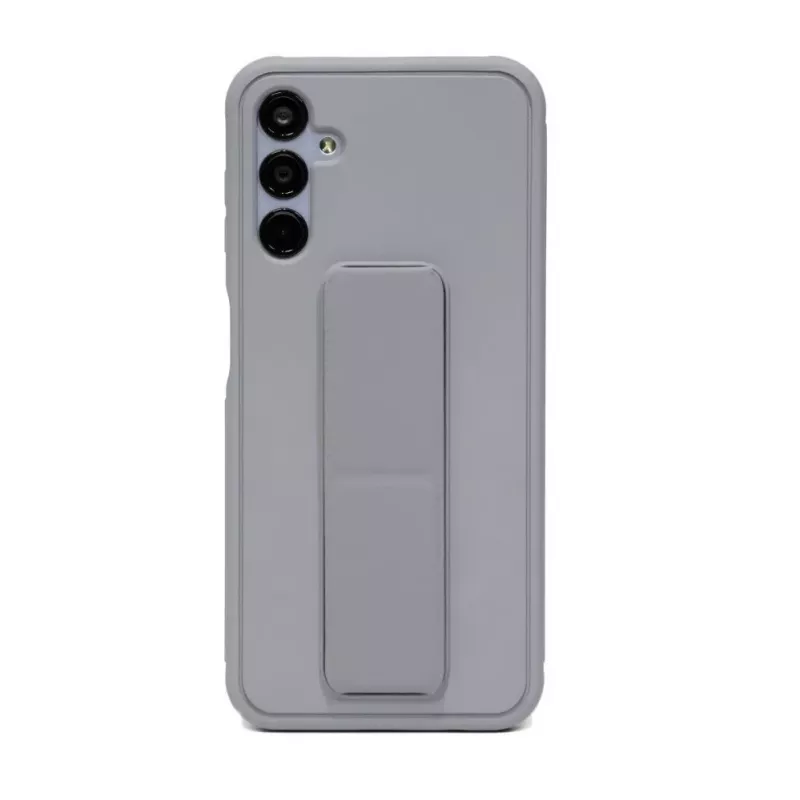 iLike Samsung Galaxy A14 5G Silikona Maciņš ar Statīvu Purpura