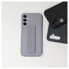 iLike Samsung Galaxy A14 5G Silikona Maciņš ar Statīvu Purpura