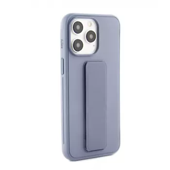 iLike Apple iPhone 14 Pro Silikona Maciņš ar Statīvu Purpura