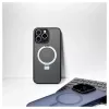 iLike Apple iPhone 15 Pro Max Kickstand Case ar MagSafe Melns