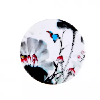 iLike Universal Pop Holder Flower White