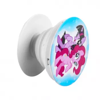iLike Universal Pop Holder Unicorn Blue