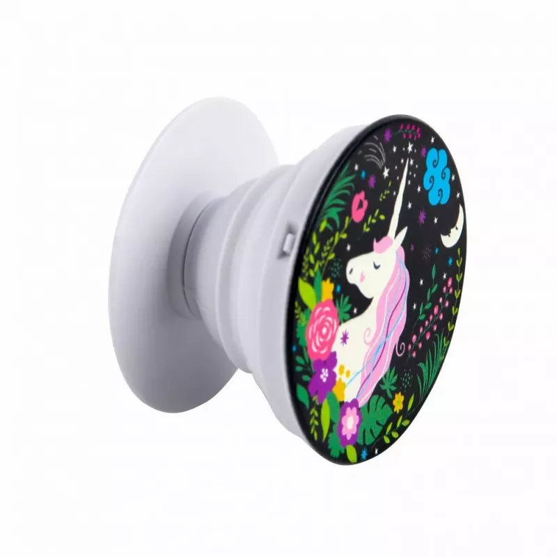 iLike Universal Pop Holder Unicorn Black