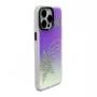 iLike Apple iPhone 15 Pro Laser Shell Star aizmugurējais vāciņš - caurspīdīgs ar varavīksnes zvaigznēm