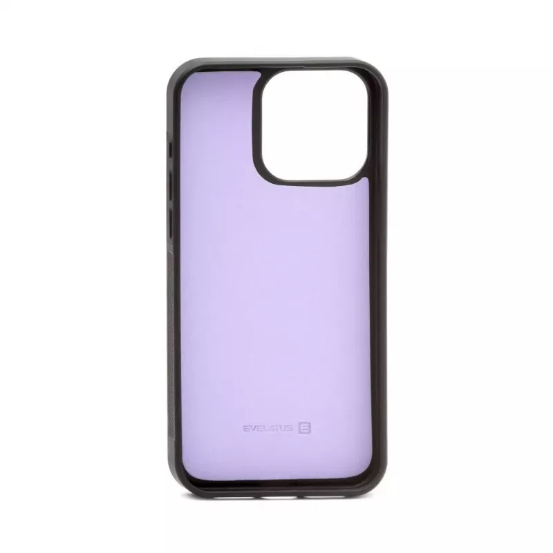 Evelatus Apple iPhone 15 Pro Maciņš un Plānais Vāciņš Violetā Krāsā