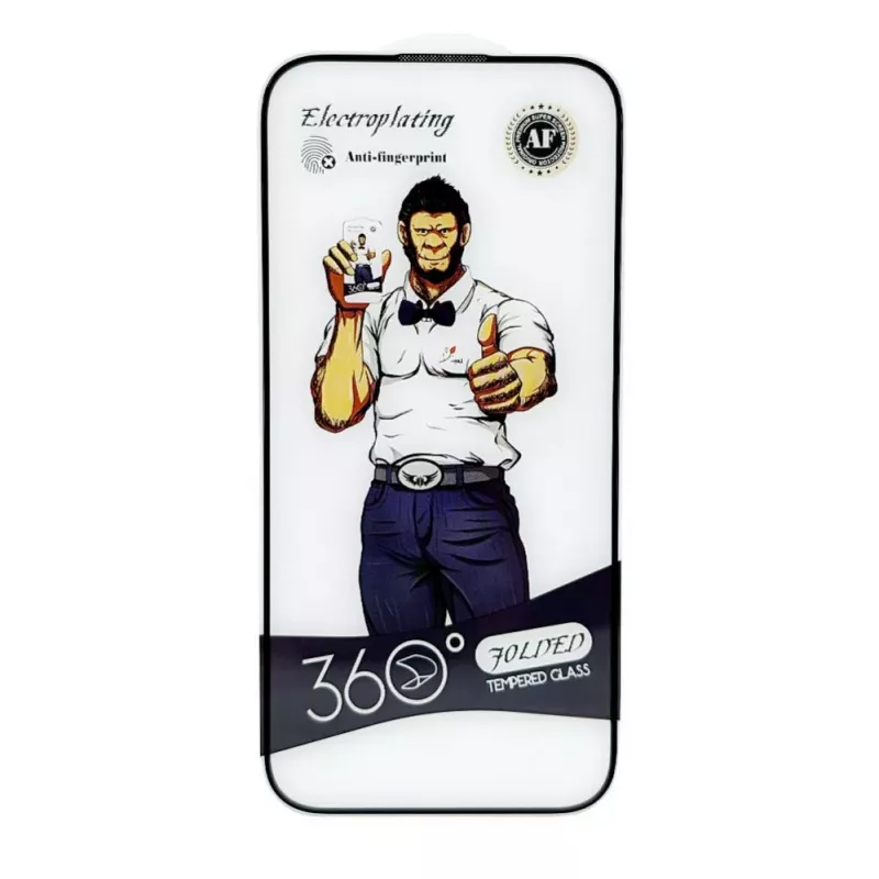 Evelatus Apple iPhone XR/11 2.5D Full Cover Glass Anti-Static Light Black