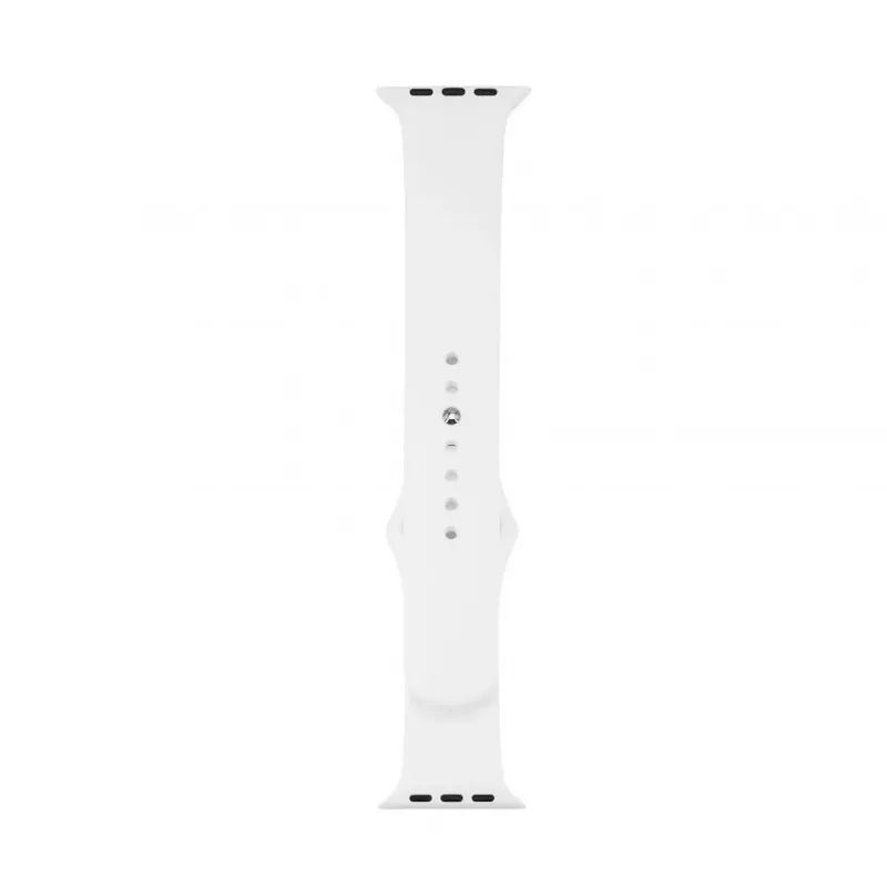 Connect Watch 38/40/41mm Silicone Loop Watch Strap (110mm S/M) White