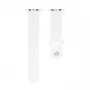 Connect Watch 38/40/41mm Silicone Loop Watch Strap (132mm M/L) White