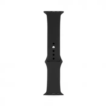 Connect Watch 42/44/45mm Silikona cilpas siksniņa (S/M 110mm) Melna