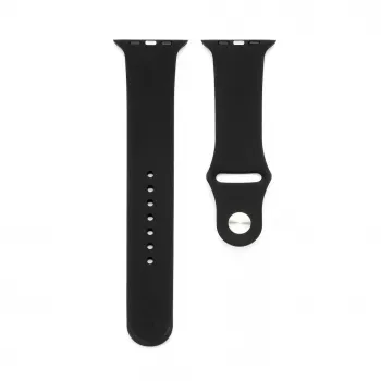 Connect Watch 42/44/45mm Silikona cilpas siksniņa (S/M 110mm) Melna