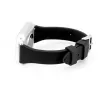 Connect 20mm T-buckle Silicone Loop Watch Strap (130mm M/L) Black