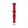 Connect 22mm T-Buckle Silicone Loop Watch Strap (130mm M/L) Plum