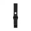 Connect 22mm Silikona Cilpas Pulksteņa Siksniņa (S/M 110mm) Melna