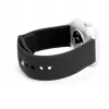 Connect 22mm Silikona Cilpas Pulksteņa Siksniņa (S/M 110mm) Melna
