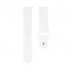 Connect 22mm Silikona Cilpas Pulksteņa Siksniņa (S/M 110mm) Balta