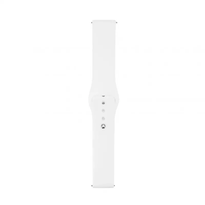 Connect 22mm Silikona Cilpas Pulksteņa Siksniņa (S/M 110mm) Balta