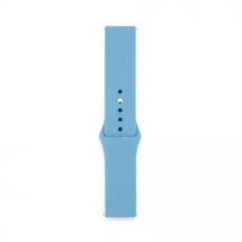 Connect 22mm Silikona Cilpas Pulksteņa Siksniņa (S/M 110mm) Zila