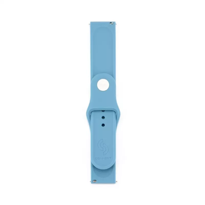 Connect 22mm Silikona Cilpas Pulksteņa Siksniņa (S/M 110mm) Zila