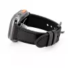 Connect Watch 38/40/41mm Silikona ielāpa ādas pulksteņa siksniņa (132mm M/L) Melna
