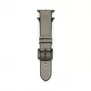 Connect Watch 38/40/41mm Silikona ieliktņa ādas pulksteņa siksniņa (132mm M/L) Sudraba