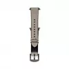 Connect Watch 42/44/45mm Silikona ielāpa ādas pulksteņa siksniņa (132mm M/L) Sudraba