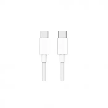 iLike 65W USB-C to USB-C kabelis 1m Balts