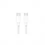 iLike 65W USB-C to USB-C kabelis 1m Balts
