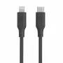 Evelatus USB-C uz Lightning Silikona Kabelis 1.2m (MFI10CL) 60W / 20V 3A Melns