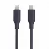 Evelatus USB-C uz Lightning silikona kabelis 1.2m (MFI10CL) 60W / 20V 3A zils