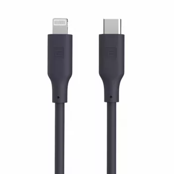 Evelatus USB-C uz Lightning silikona kabelis 1.2m (MFI10CL) 60W / 20V 3A zils