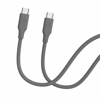 Evelatus USB-C to USB-C Silicone Cable 1.2m 60W PD Grey