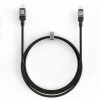 Evelatus USB-C to Lightning kabelis 1.2m 60W MFi sertificēts pīts neilons alumīnija korpuss melns