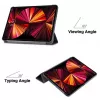 iLike Galaxy Tab A 8.4 (2020) SM-T307 Tri-Fold Eco-Leather Stand Case Black