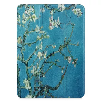 iLike Tri-Fold Eco-Leather Stand Case for Xiaomi Redmi Pad 5 11 / Redmi Pad 5 Pro 11 - Sakura Pink