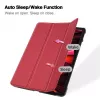 iLike iPad Mini 5 7.9 Tri-Fold Eco-Leather Stand Case Coral Pink