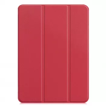 iLike iPad 10.2 Tri-Fold Eco-Leather Stand Case Coral Pink