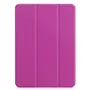 iLike Samsung Galaxy Tab S9 FE Tri-Fold Eco-Leather Stand Case Purple