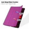 iLike Tab M8 8 4th Gen TB-300 Tri-Fold Eco-Leather Stand Case Purple