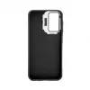 iLike Samsung Galaxy A35 Hybrid Case ar Kameras Statīvu Melns