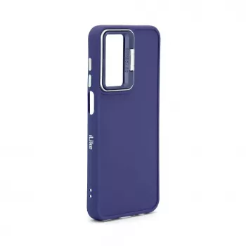 iLike Samsung Galaxy A55 Hybrid Case ar Kameras Statīvu Zilā Krāsā