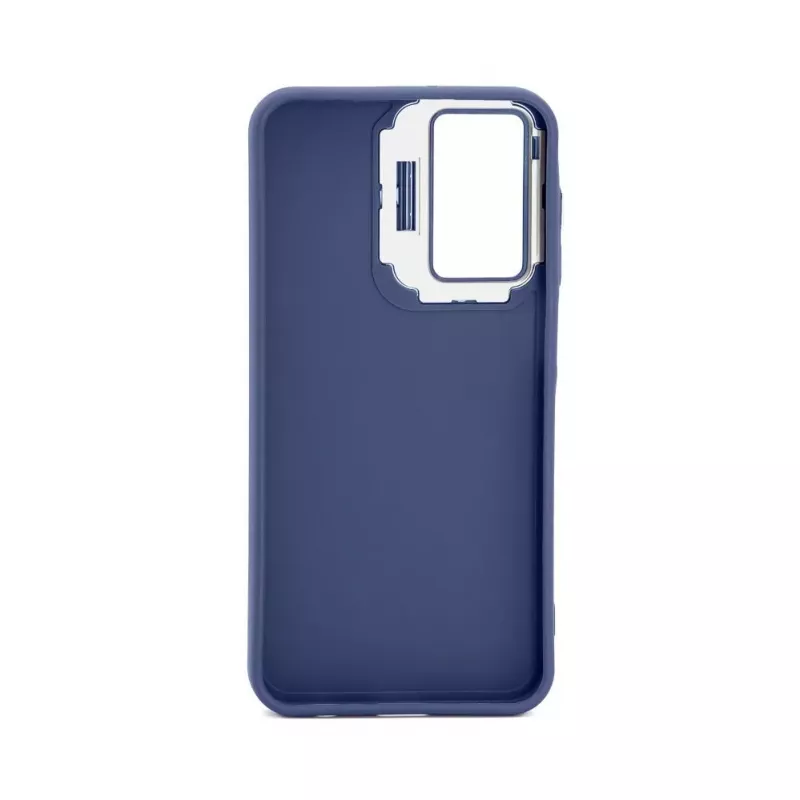 iLike Samsung Galaxy A55 Hybrid Case ar Kameras Statīvu Zilā Krāsā