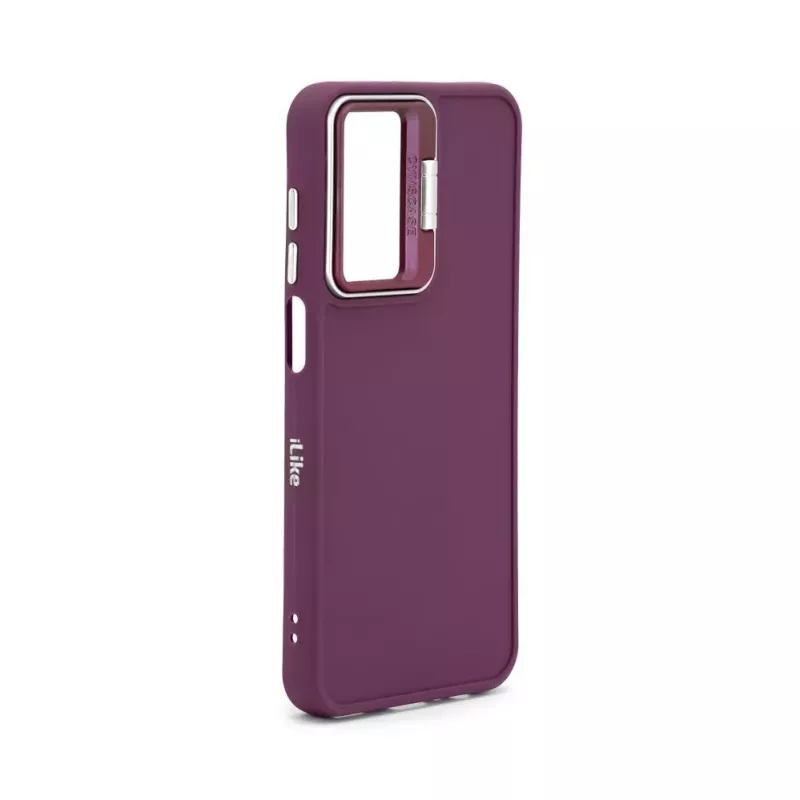 iLike Samsung Galaxy A55 Hybrid Case ar Kameras Statīvu Plūmju