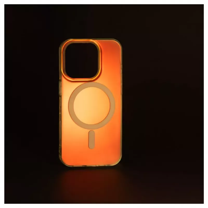 Evelatus Apple iPhone 15 Pro Max Caurspīdīgs Gradienta Magnētiskais Vāciņš Chameleon