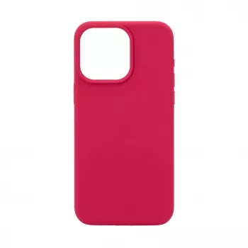 Evelatus Apple iPhone 15 Pro Max Premium MagSafe Soft Touch Silicone Case New Function Rose Red