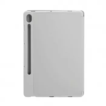 Evelatus Galaxy Tab S9 FE Tablet Case with Imitate Microfiber Inside Silver