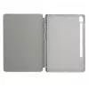 Evelatus Galaxy Tab S9 FE Tablet Case with Imitate Microfiber Inside Silver