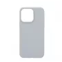 Connect Apple iPhone 15 Pro Premium MagSafe Soft Touch Silicone Case New Function Grey Blue