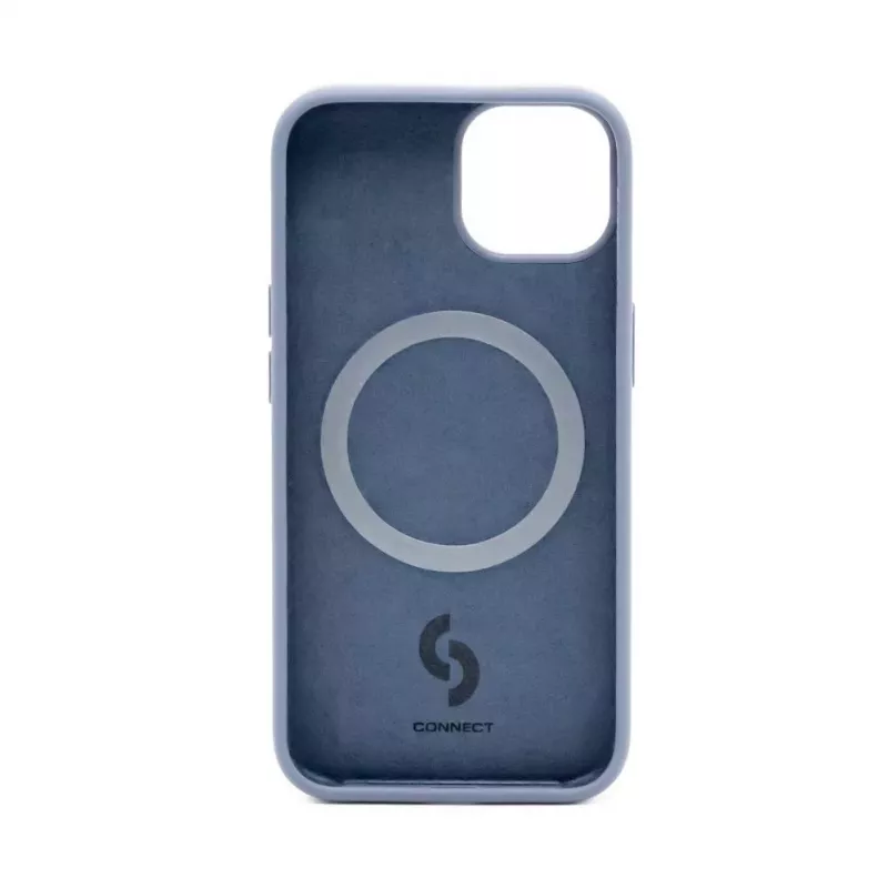 Connect Apple iPhone 14 Premium MagSafe Soft Touch Silicone Case Midnight Blue
