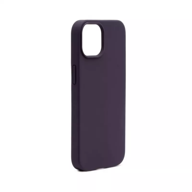 Connect Apple iPhone 14 Premium MagSafe Soft Touch Silicone Case New Function Purple