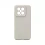 Connect Xiaomi 14 Premium Quality Magnetic Soft Touch Silicone Case Grey